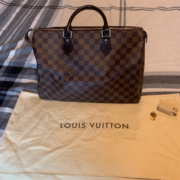 Louis Vuitton Handbags - Authentic Louis Vuitton Speedy 30 Damien Ebene